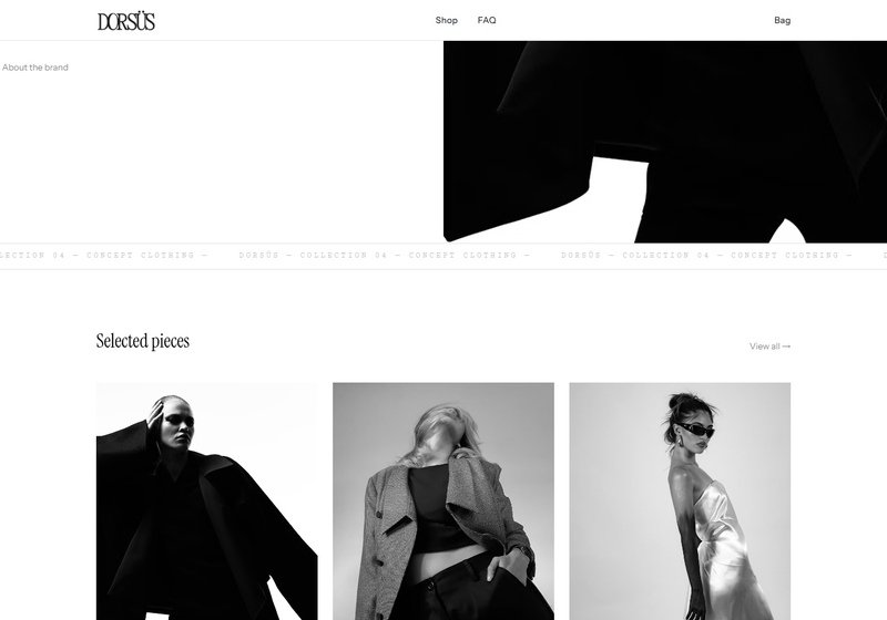 DORSÜS — Lookbook & Collection